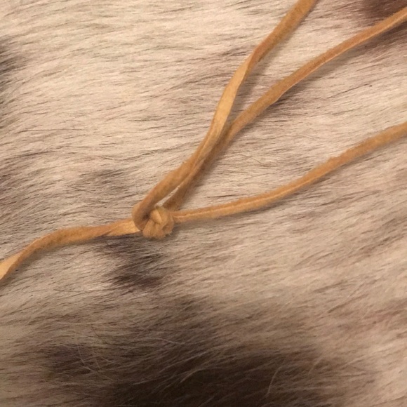 Bone necklace with 3 charms!!! - Picture 4 of 5